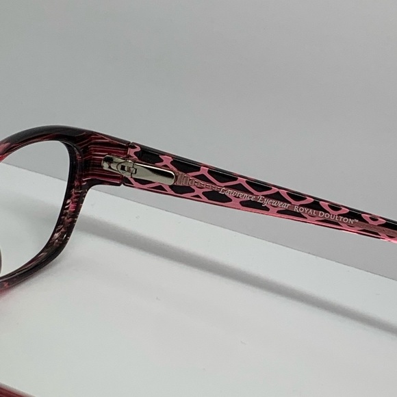 Lawrence Eyewear RDF120 Red Oval Sunglasses Frames - Picture 6 of 7